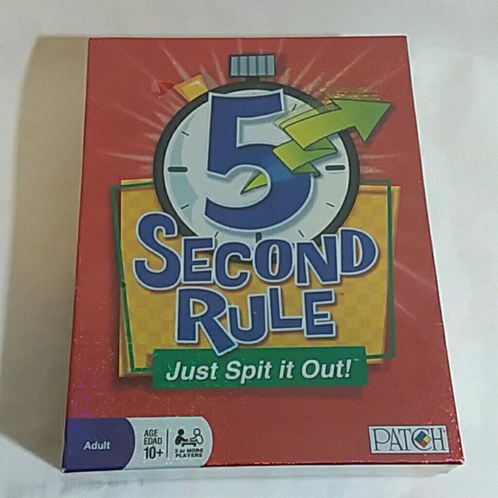 NEW 5 Second Rule Game Just Spit It Out